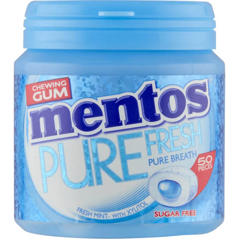 Mentos Gum Bottle Pure Fresh Freshmint