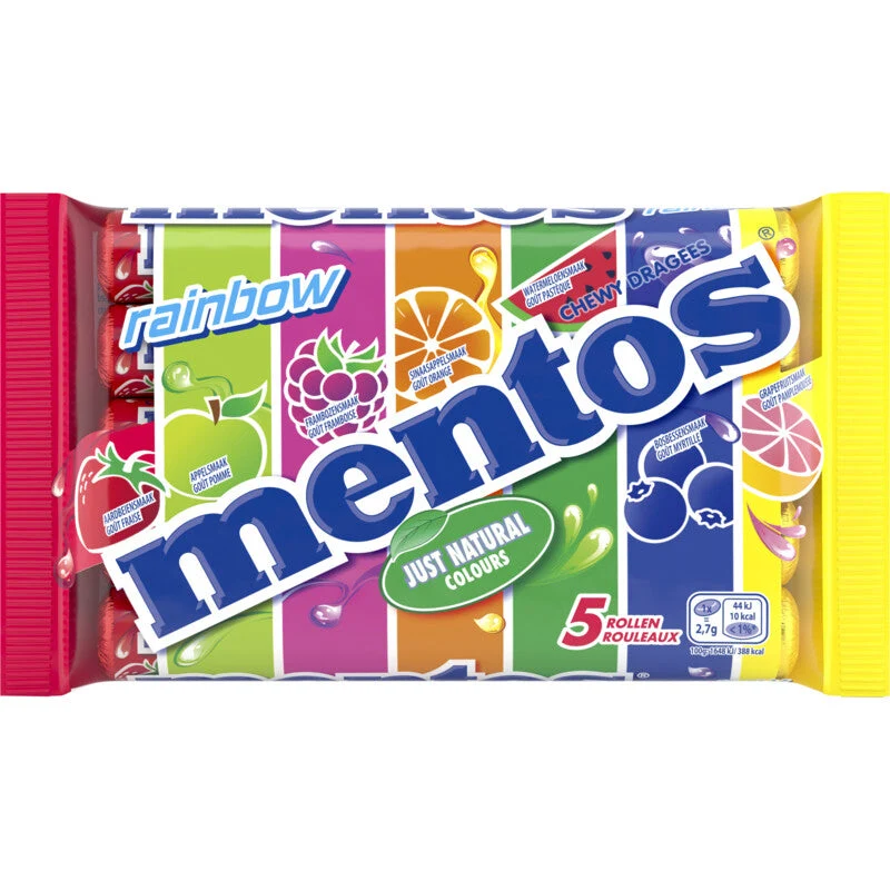 Mentos Rainbow 5-pack