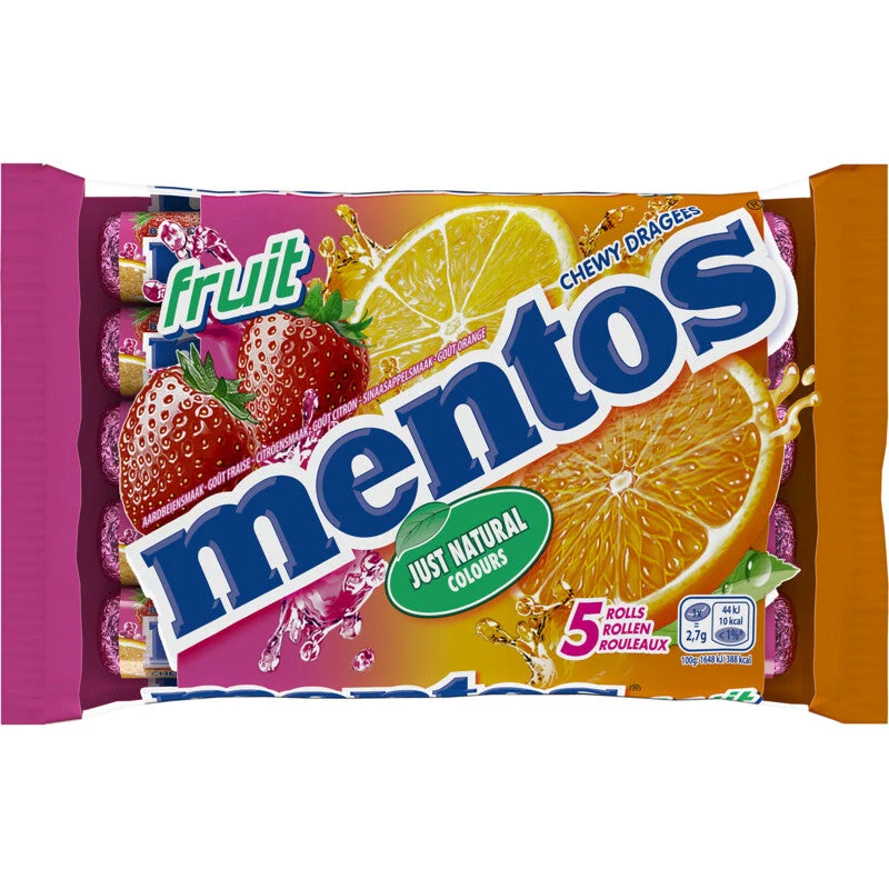 Mentos Fruit 5-pack