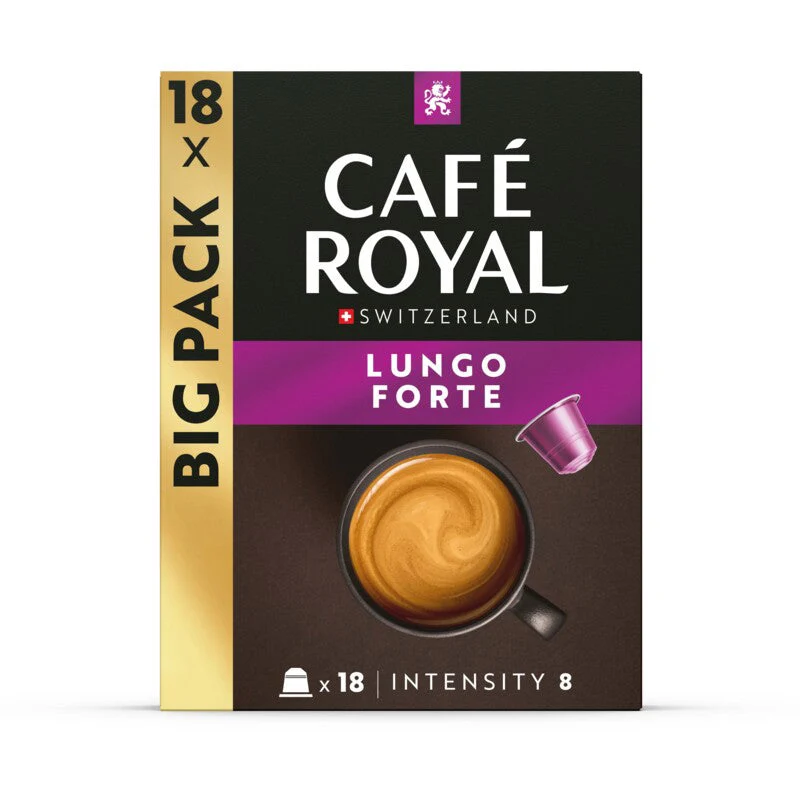 Café Royal Lungo Forte 18-pack