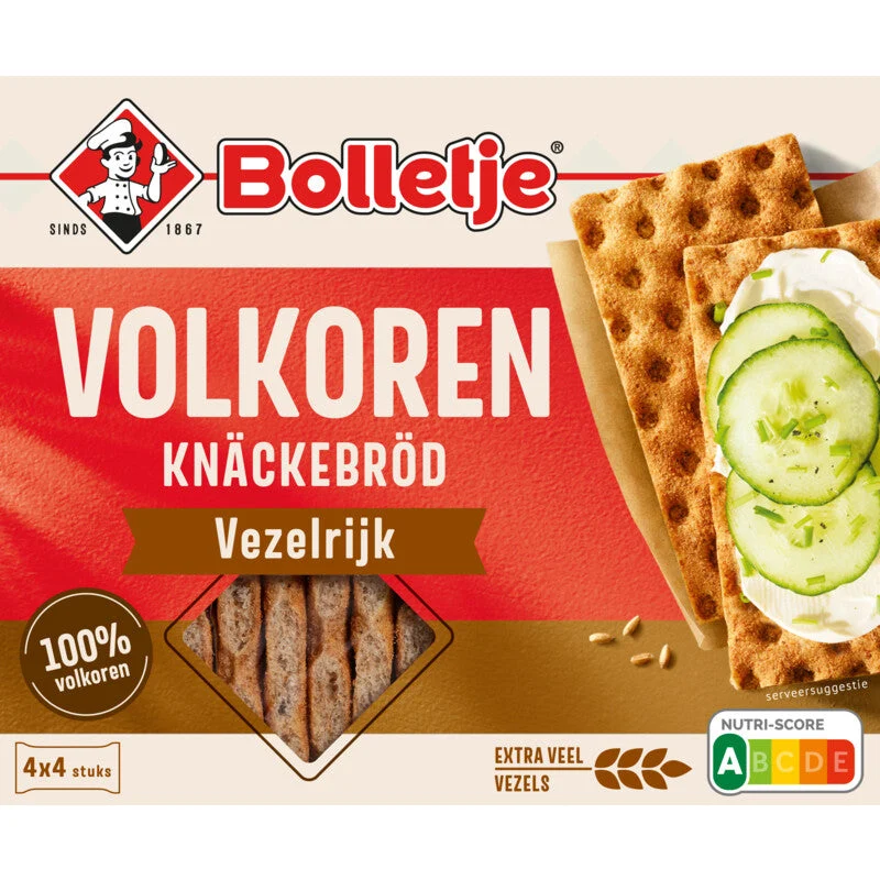 Bolletje Whole Grain Kn„ckebr”d