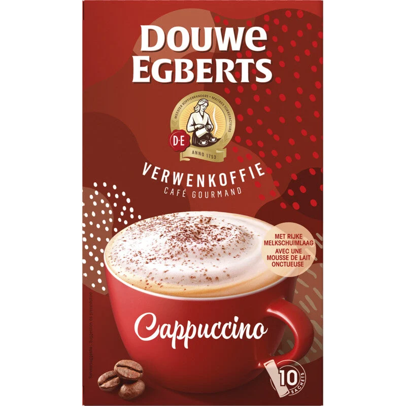 Douwe Egberts Verwenkoffie Cappuccino Instant Coffee