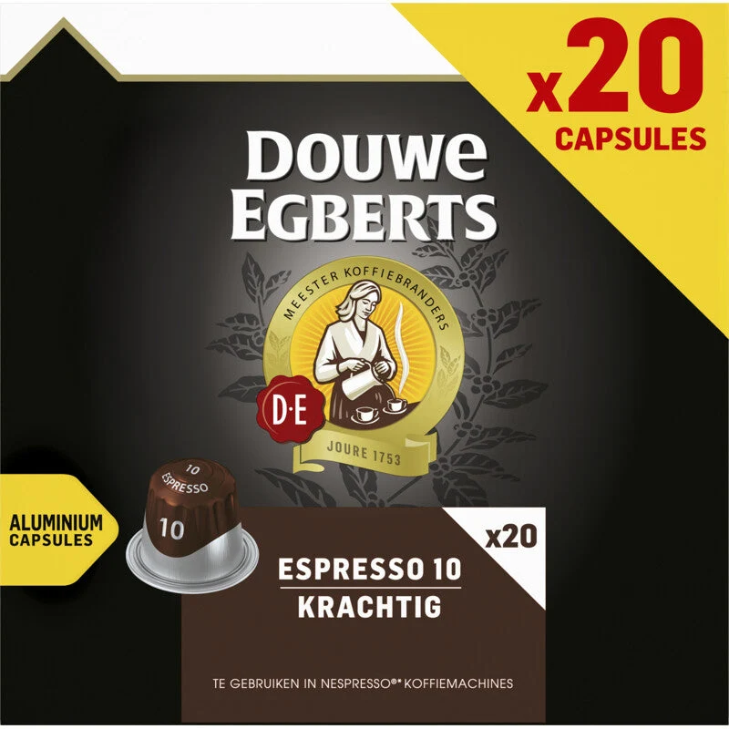 Douwe Egberts Espresso Strong Coffie Cups