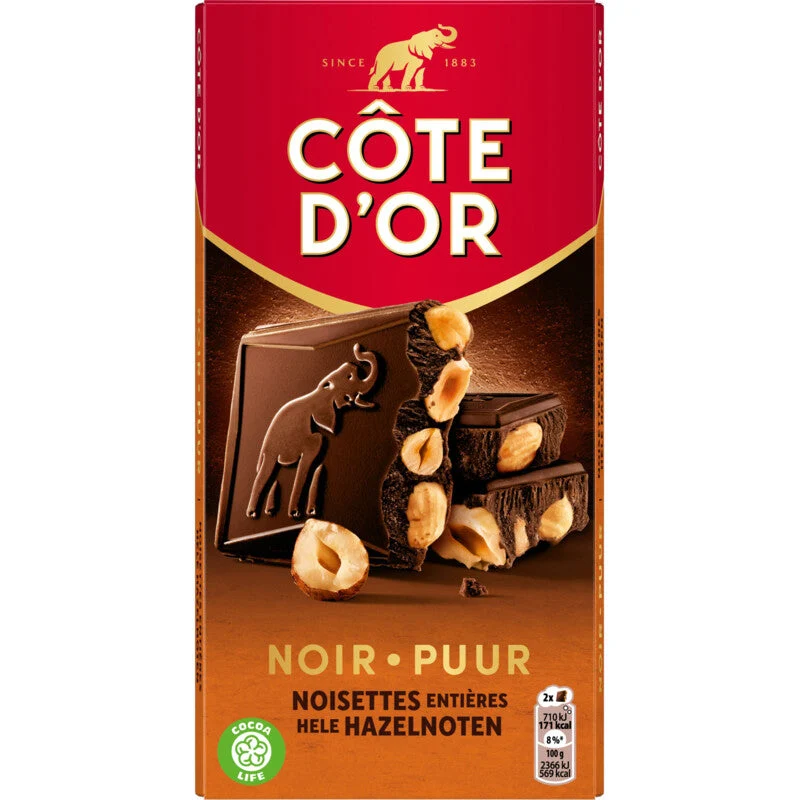 Côte d'Or Bloc Pure Hazelnuts