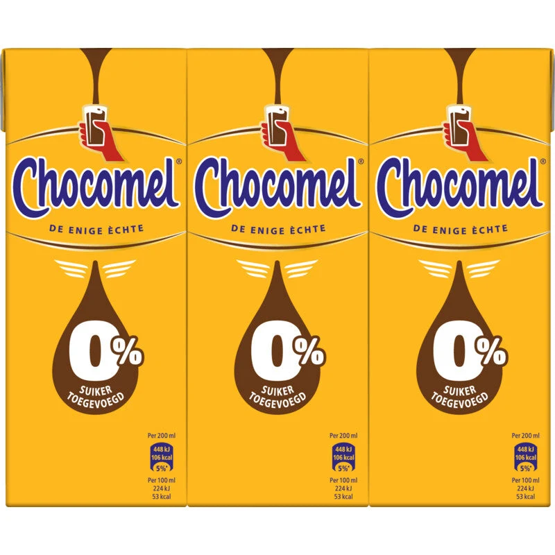 Chocomel 0% Sugar Added Multipack