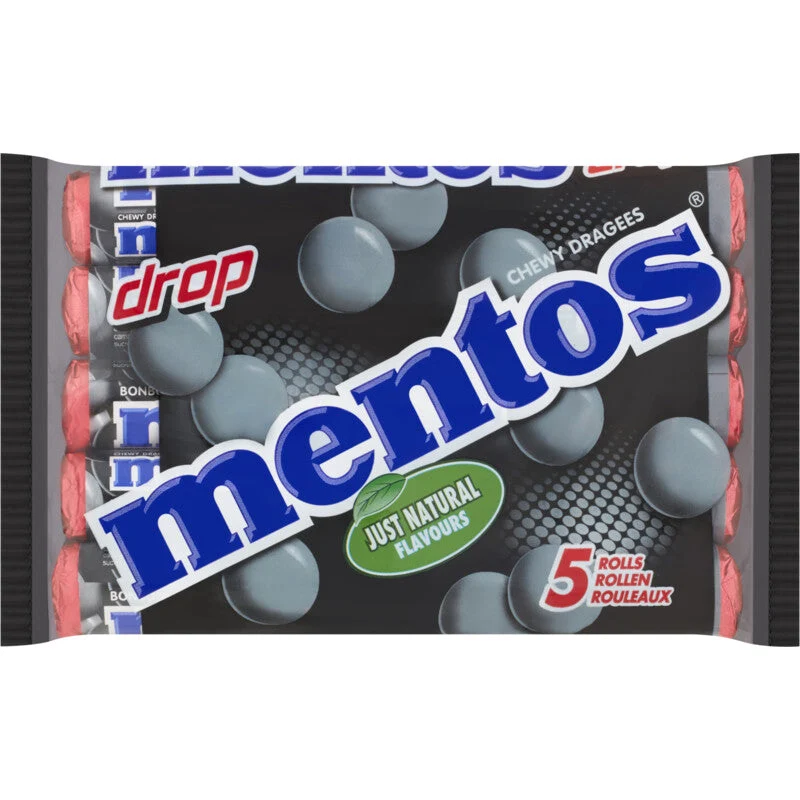 Mentos Licorice 5-pack