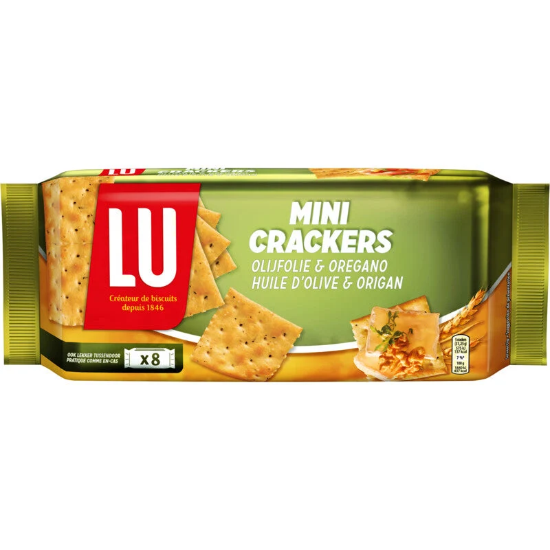 LU Mini Crackers Olive Oil & Oregano