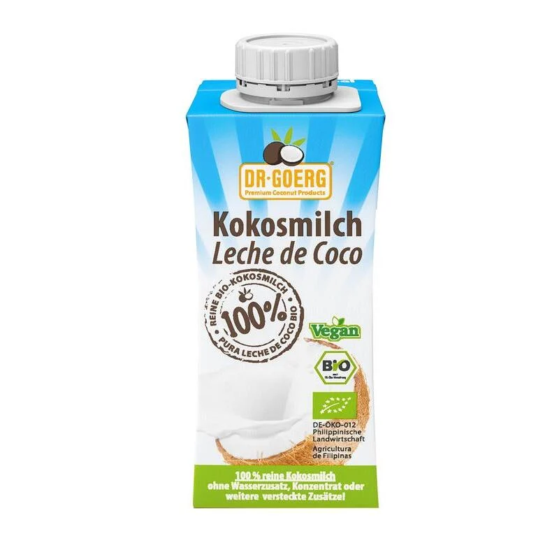 Dr.goerg premium bio kokosmelk 200ml