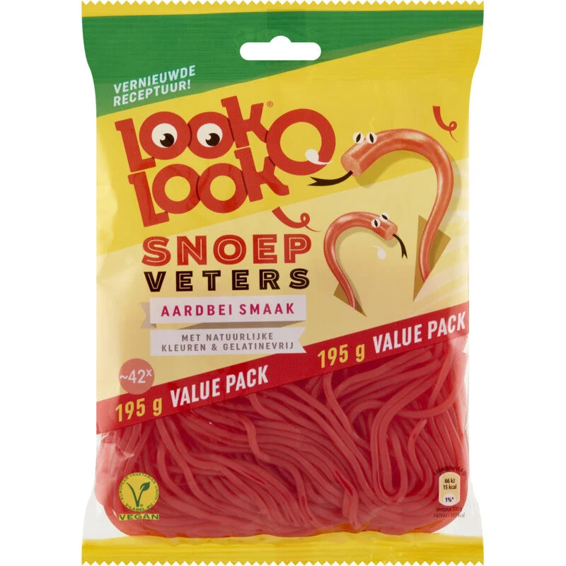 Look o Look Strawberry Laces XL