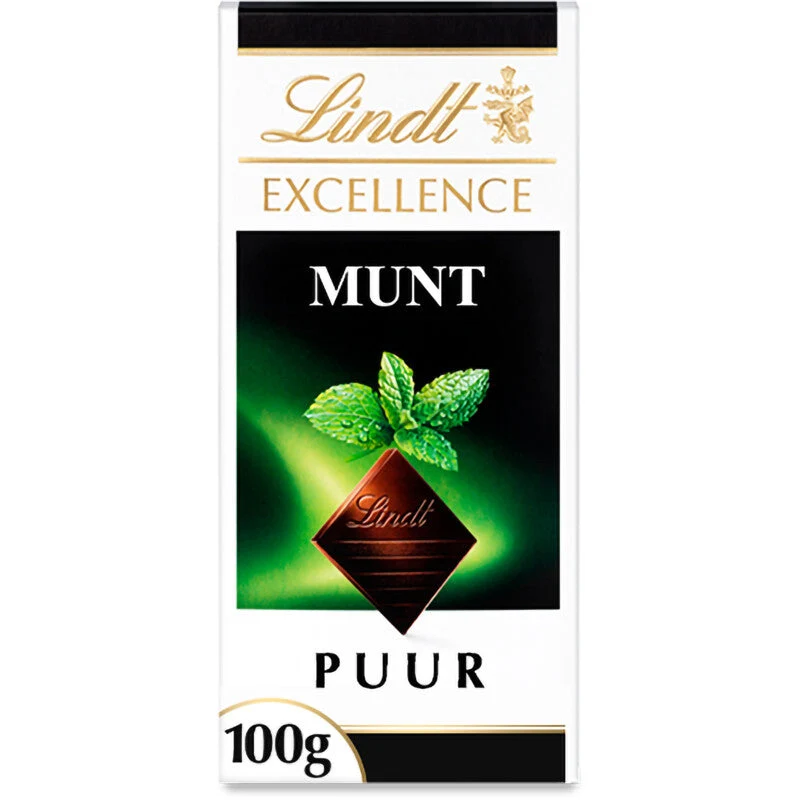 Lindt Excellence Tablet Mint Intense