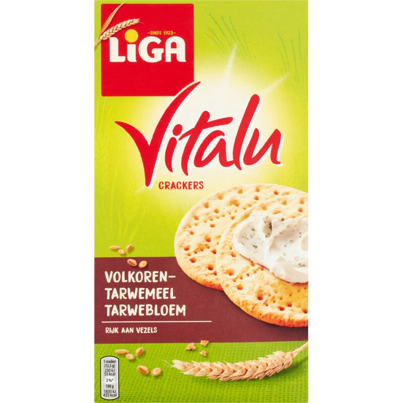 Liga Vitalu Crackers Whole Wheat