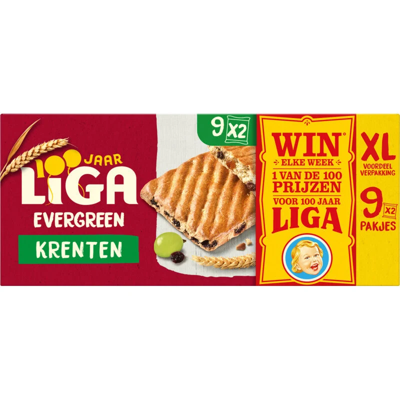 Liga Evergreen Biscuits Currants XXL