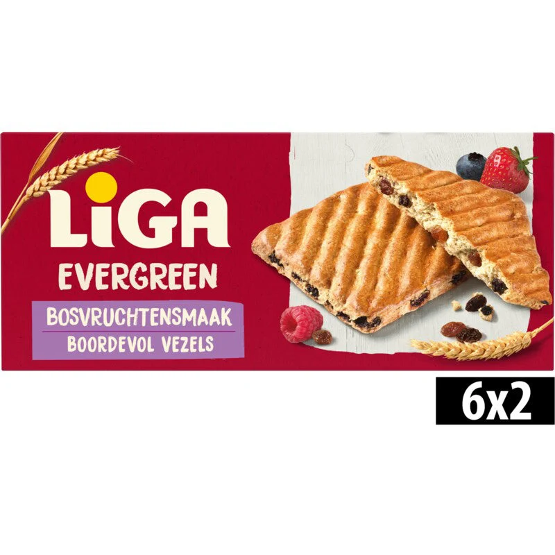Liga Evergreen Biscuits Forest fruits