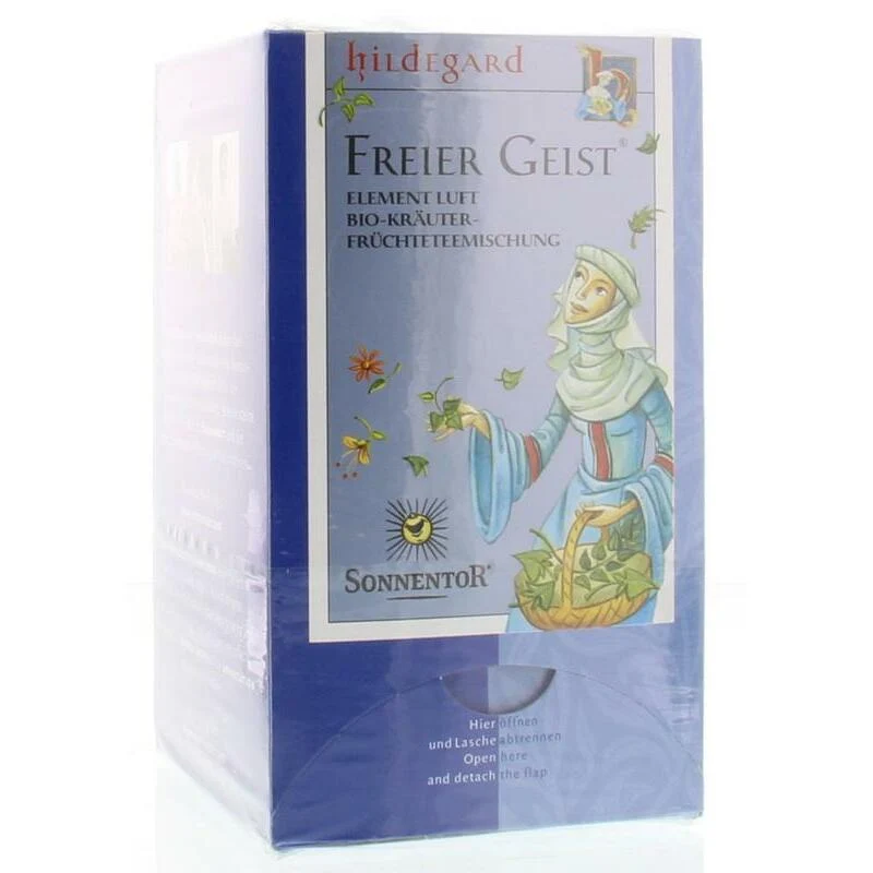 Sonnentor Vrije geest kruidenthee Hildegard bio 18st
