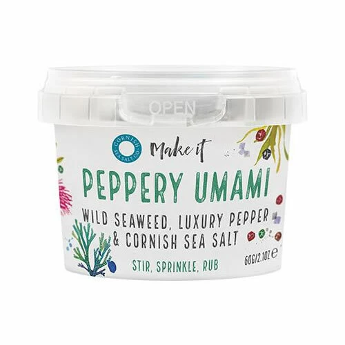 Cornish Sea Salt Zeezout peppery umami 40g