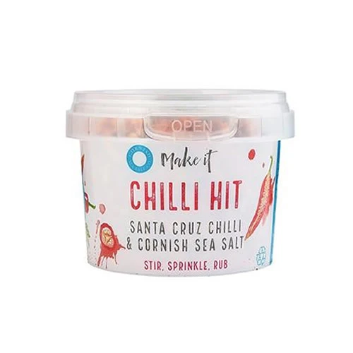 Cornish Sea Salt Zeezout hot & fiery 50g