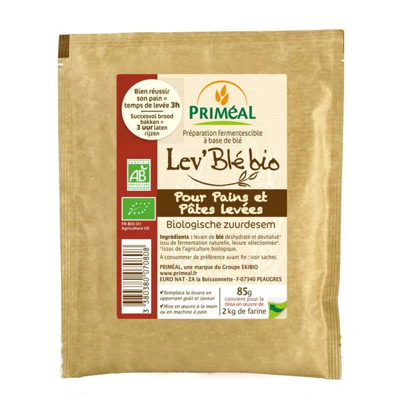 Primeal Zuurdesem tarwe bio 85g