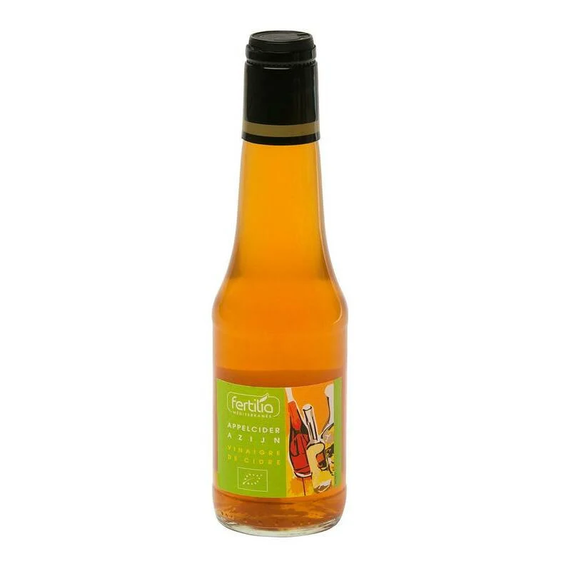 Fertilia Appelciderazijn helder meditterane bio 250ml