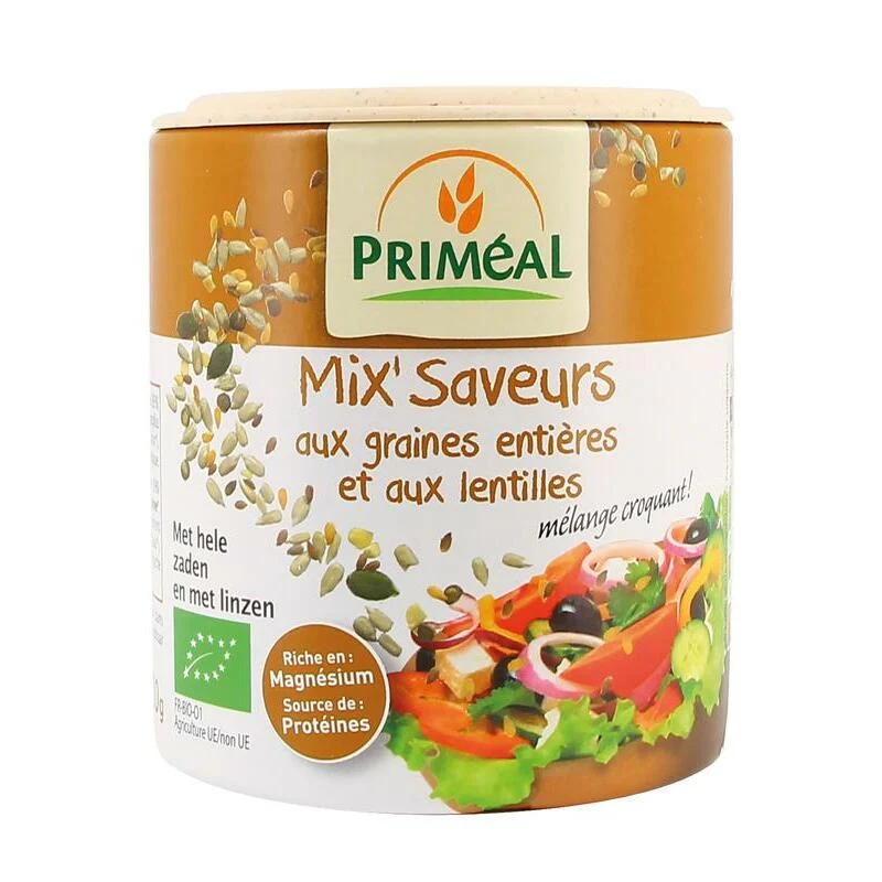 Primeal Smaakmix hele zaden en linzen bio 110g