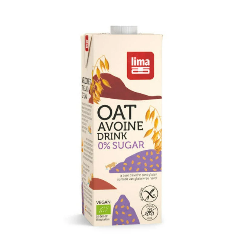 Lima Oat drink naturel 0% suiker bio 1000ml