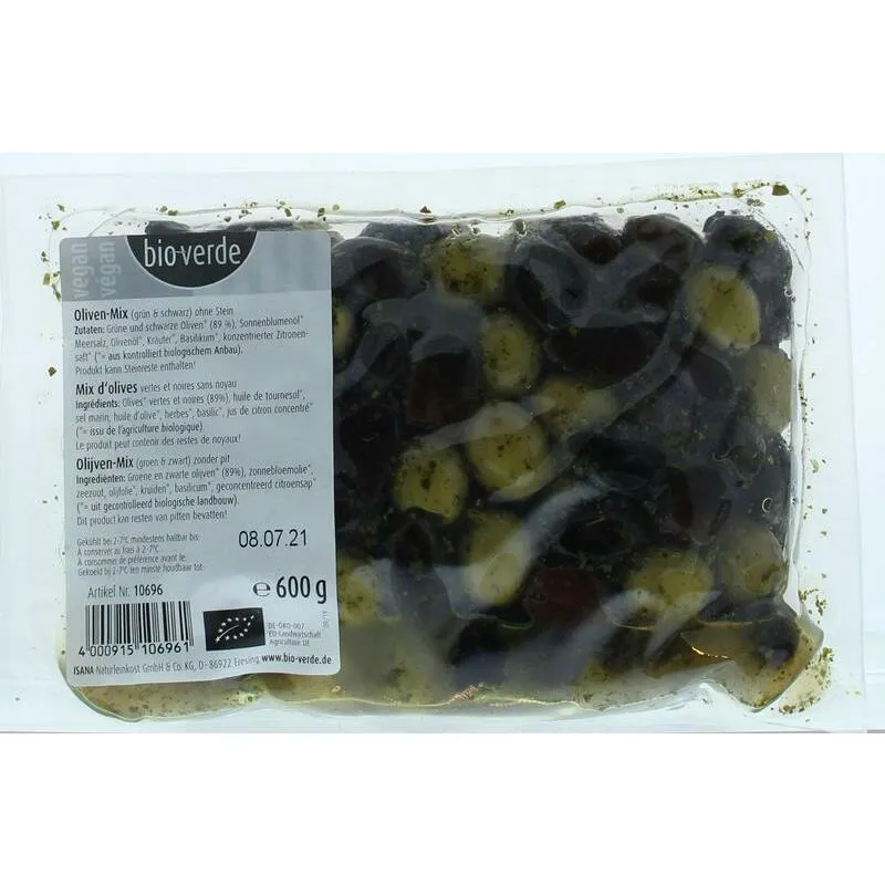 Bioverde Olijven mix bio 600g