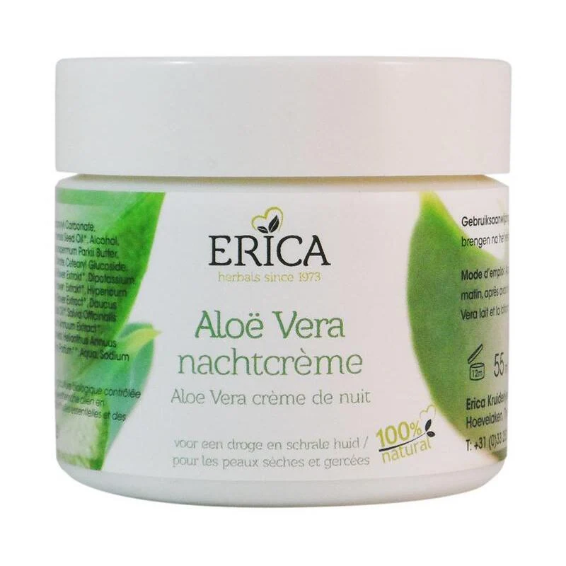Erica Nachtcreme aloe vera 55ml