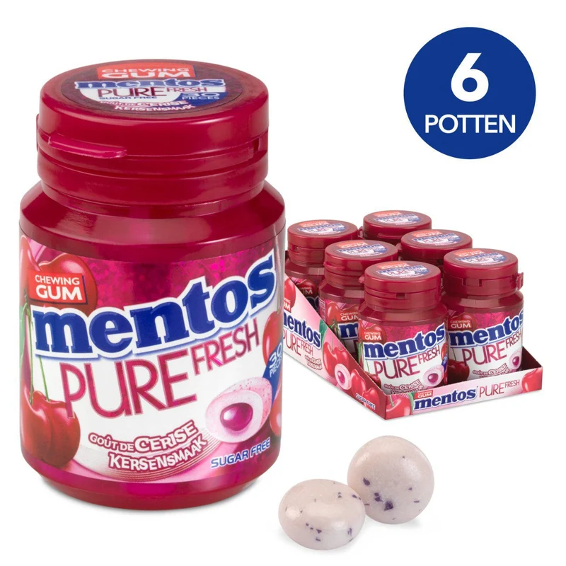 Mentos Cherry 6x60G