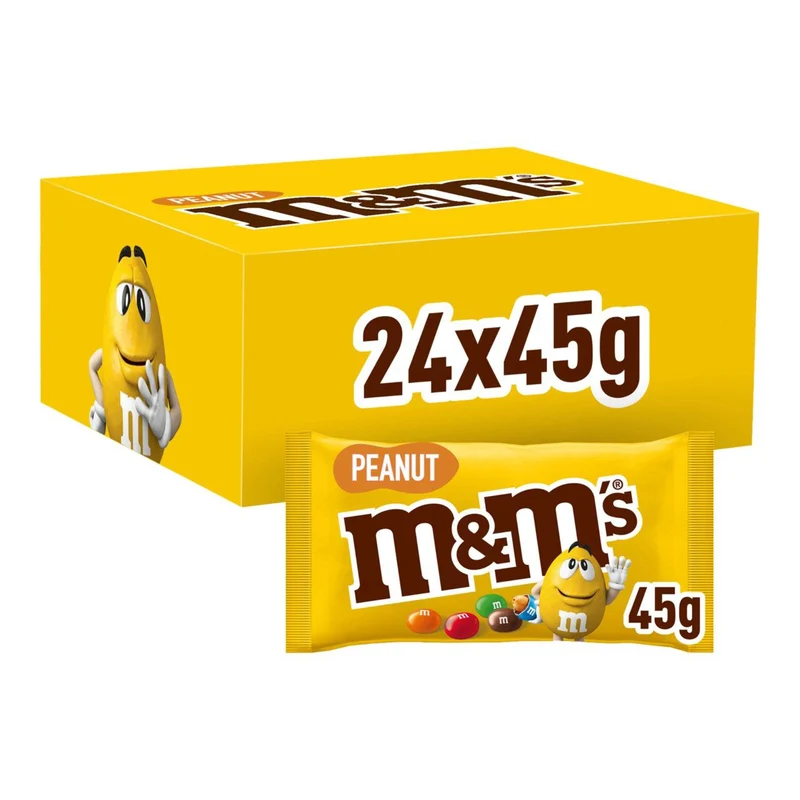 M&M's Peanut 24x45G