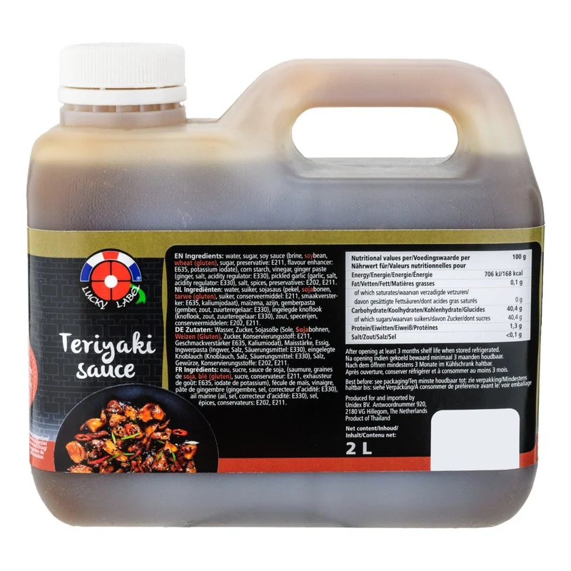 Lucky Label Teriyaki Sauce