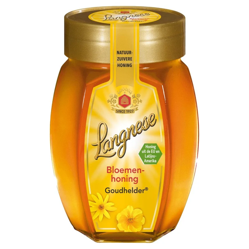 Langnese Flower Honey Gold Clear