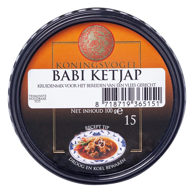Koningsvogel Boemboe Babi Ketjap Mix