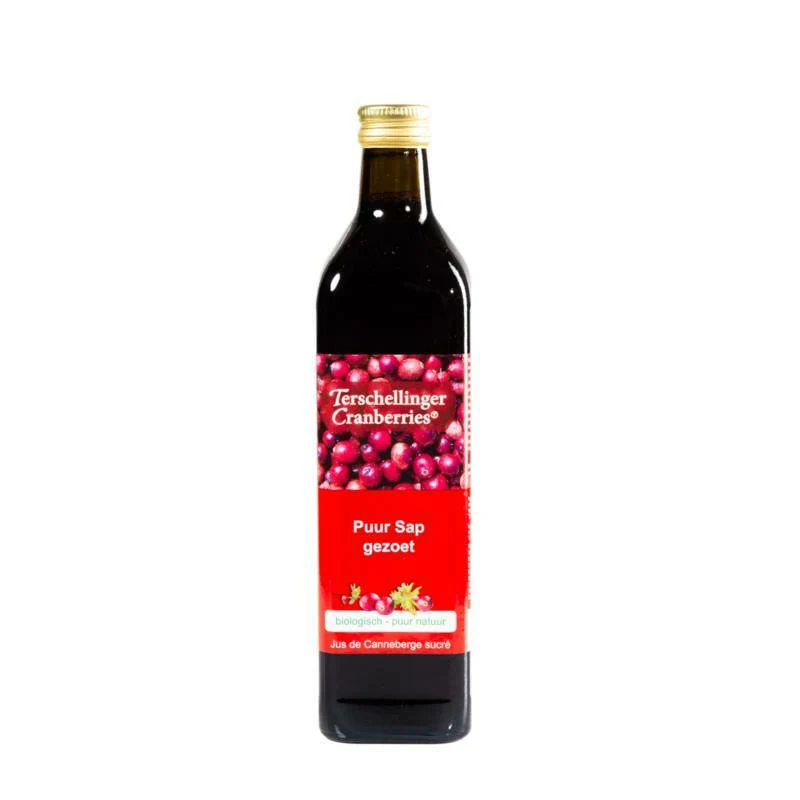 Terschellinger Cranberrysap gezoet bio 750ml