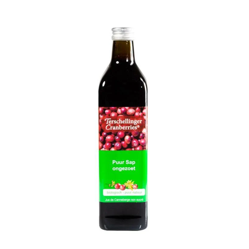 Terschellinger Cranberrysap ongezoet bio 750ml