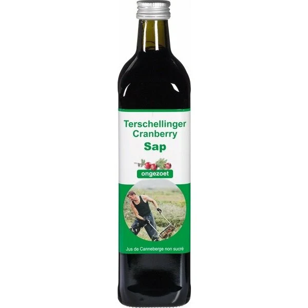 Terschellinger Cranberrysap puur ongezoet 750ml