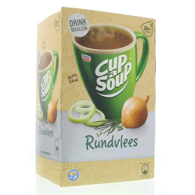 Cup A soup Rundvlees bouillon 26zk