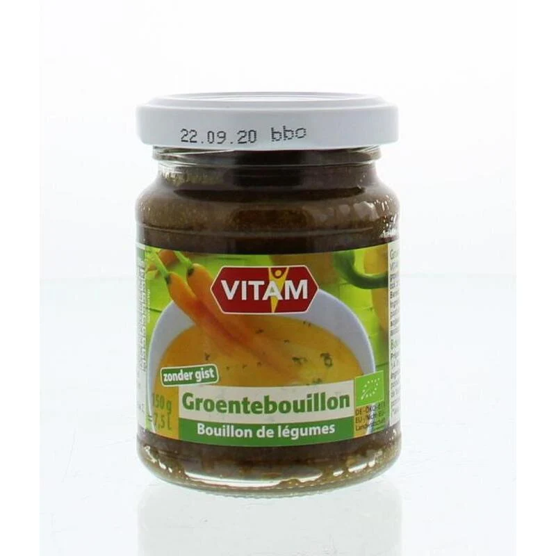 Vitam Groentebouillon zonder gist bio 150g