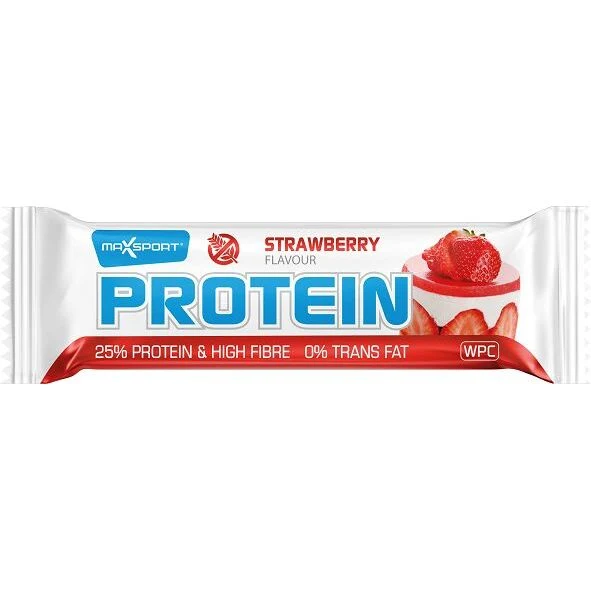 Maxsport Proteine bar strawberry 60g