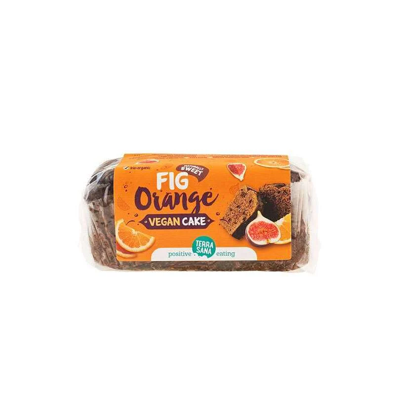 Terrasana Vegan cake vijg & sinaasappel bio 350g