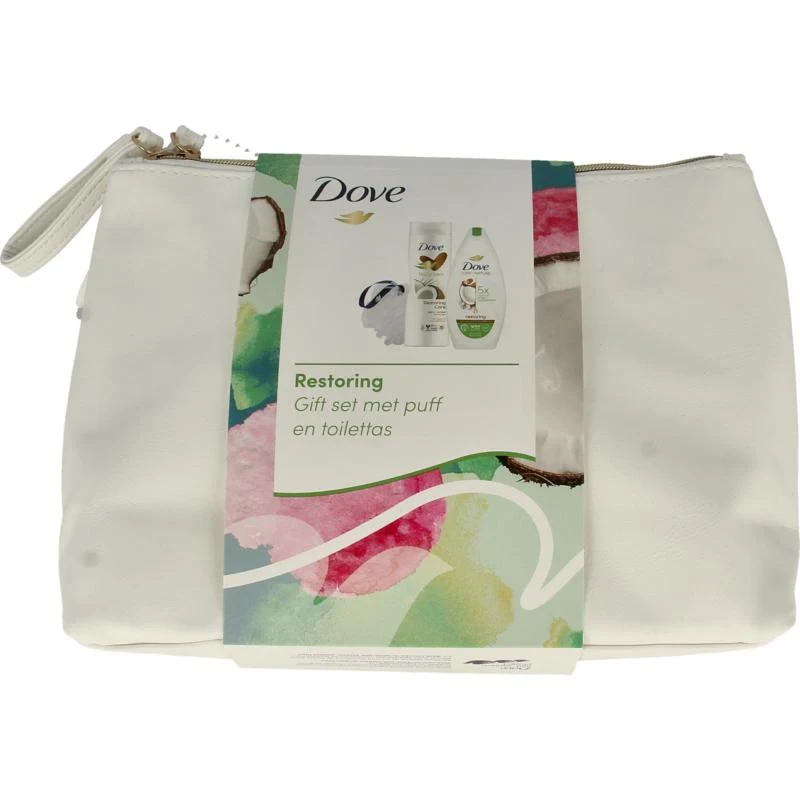 Dove Geschenkverpakking restore luxe toilettas 1set
