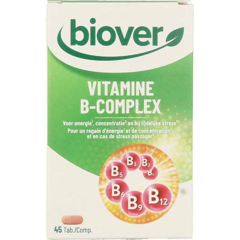 Biover Vitamine B complex all day 45tb