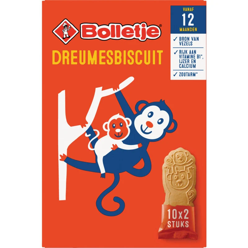 Bolletje Dreumesbiscuit 12+