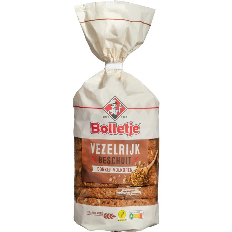 Bolletje Farmers Dark Wholemeal Rusk