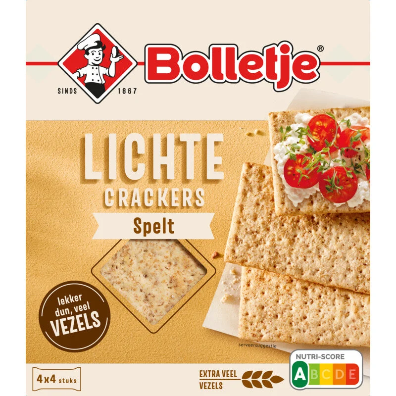 Bolletje Light Crackers Spelt