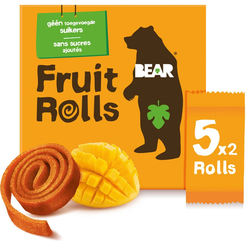 Bear Fruitsnack Mango Yoyo Candy Rolls