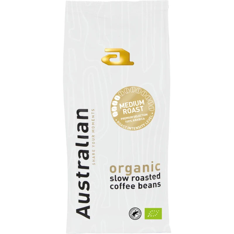 Australian Coffee Beans Medium Roast Organic