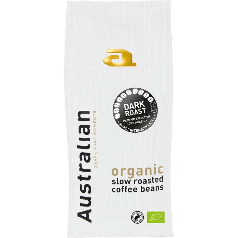 Australian Coffee Beans Dark Roast Organic