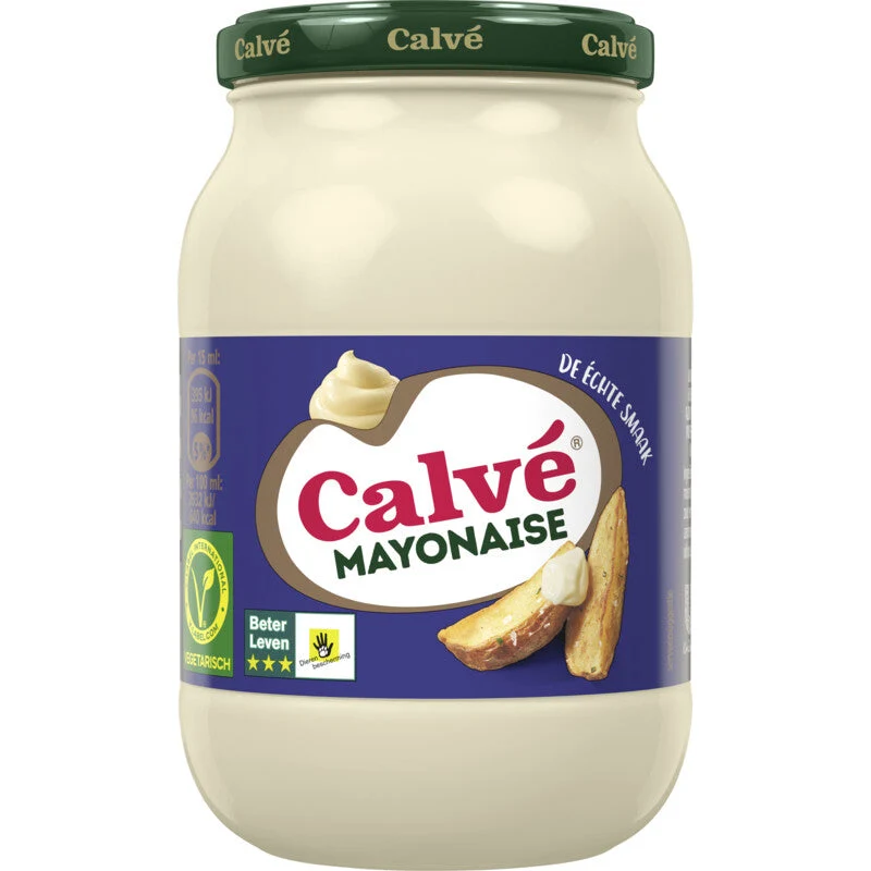 Calvé Mayonnaise Jar