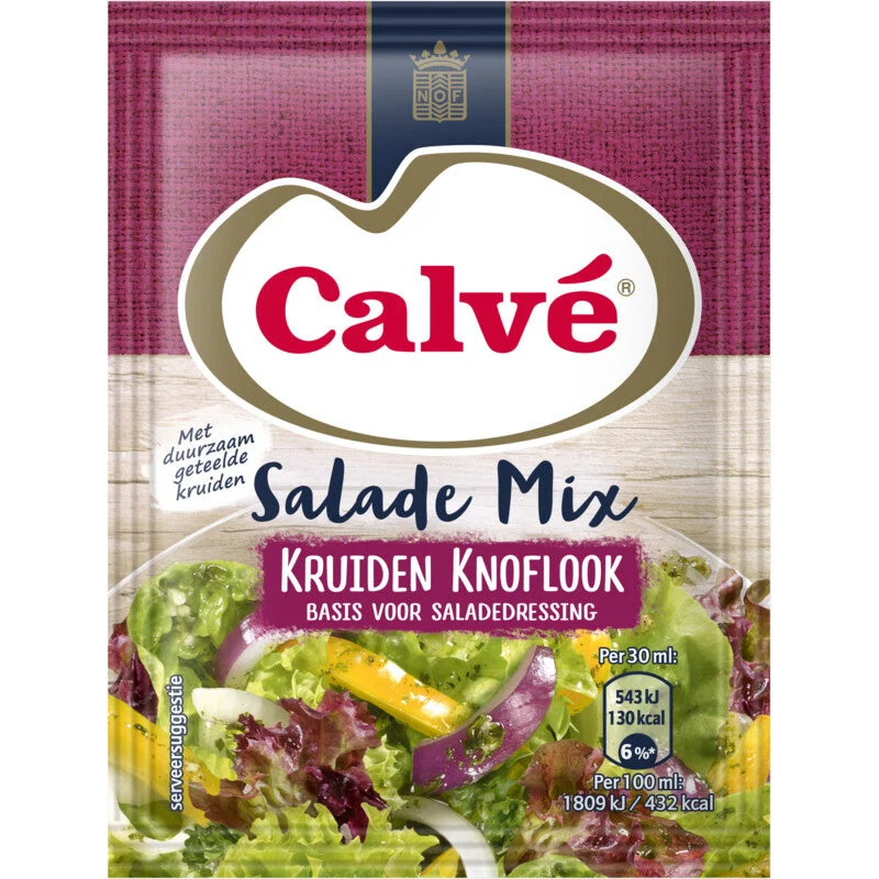 Calvé Salad Mix Herbs Garlic