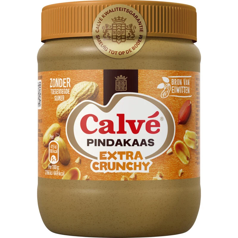 Calvé Peanut Butter Extra Crunchy
