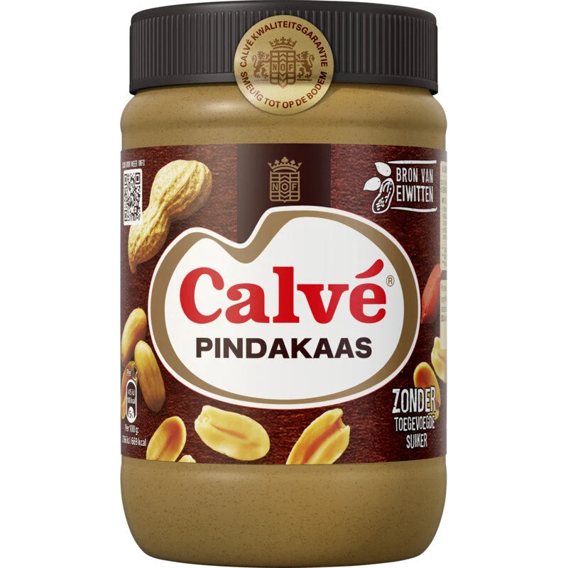 Calvé Peanut Butter Jar